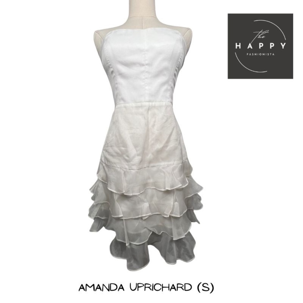NWOT Amanda Uprichard White Mini Dress (S)